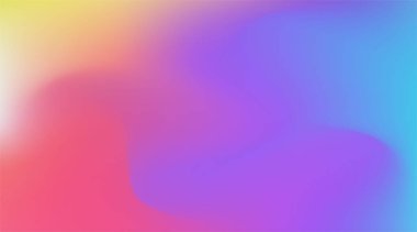 Vektör soyut parlak renkli pürüzsüz bulanık arkaplan