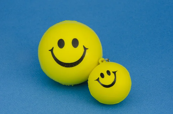 Couple of happy smileys — Stock Photo, Image