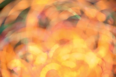 Soyut bulanık turuncu ışıklar arka plan, dinamik sıcak görüntü.