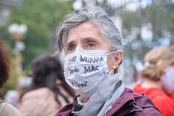 Buenos Aires Argentyna Marca 2022 Narodowy Dzień Pamięci Prawdzie Sprawiedliwości — Zdjęcie stockowe