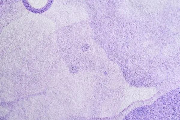 紫丁香背景 纹理纸 用彩色紫色彩绘 在流动的抽象构图中 带有复制空间 — 图库照片
