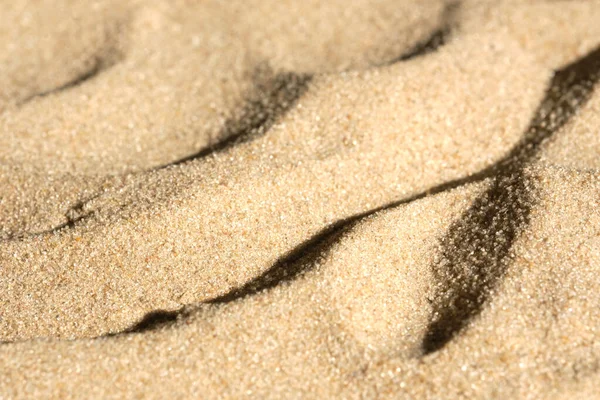 Sand Strand Bildet Natürliche Wellen Minimalistischer Strukturierter Hintergrund Für Sommer — Stockfoto