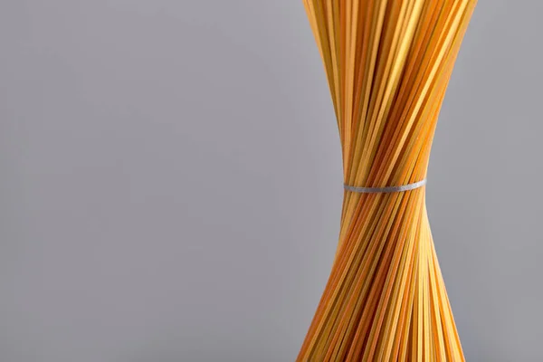 Pasta Colourful Bunch Mixed Vegetable Raw Spaghetti Concepts Italian Food — Zdjęcie stockowe
