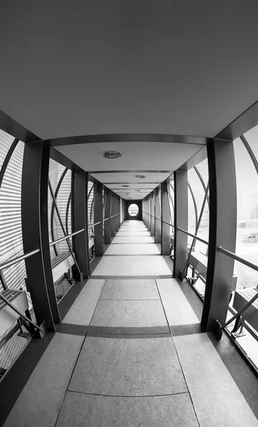 Hallway with bright light — Stock Photo, Image