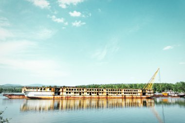 Bay hasarlı endüstriyel tekneler