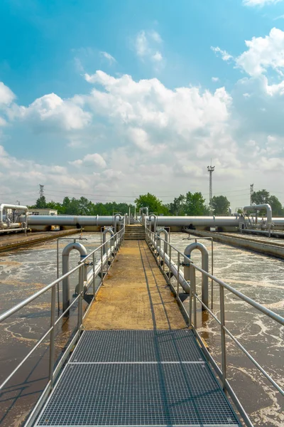 Schoonmaak-waterfaciliteit — Stockfoto