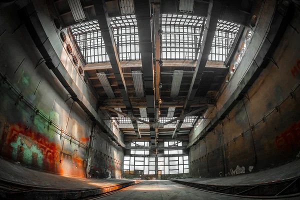 Interior industrial grande — Foto de Stock