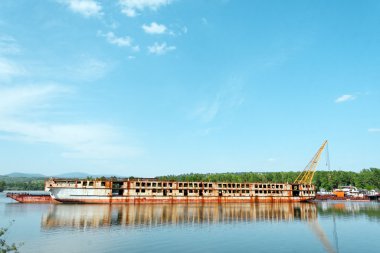 Bay hasarlı endüstriyel tekneler