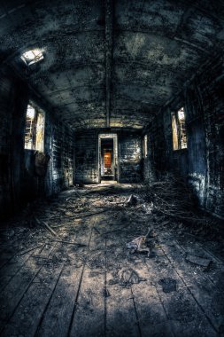 Işık rahatsız olan eski arabası iç