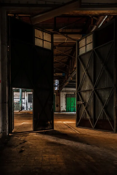 Interior industrial grande — Foto de Stock