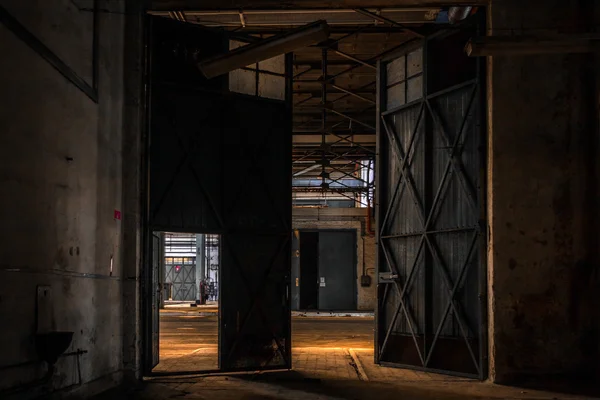 Interior industrial grande — Foto de Stock