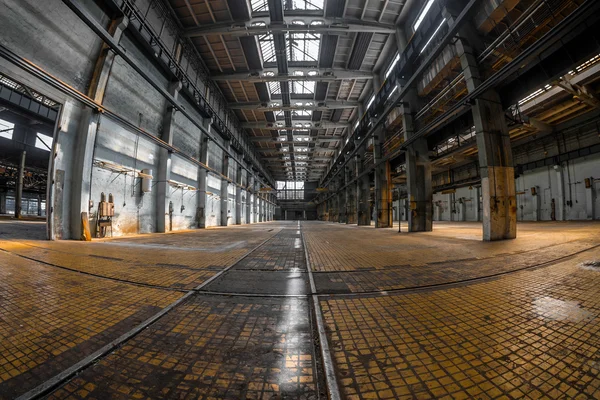 Large industrial interior — Stock Photo, Image