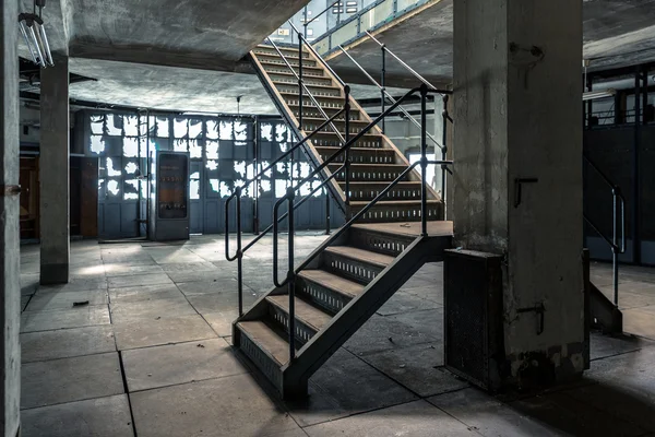 건물의 산업 계단 — 스톡 사진