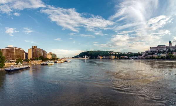 Ville inondée de Hongrie — Photo