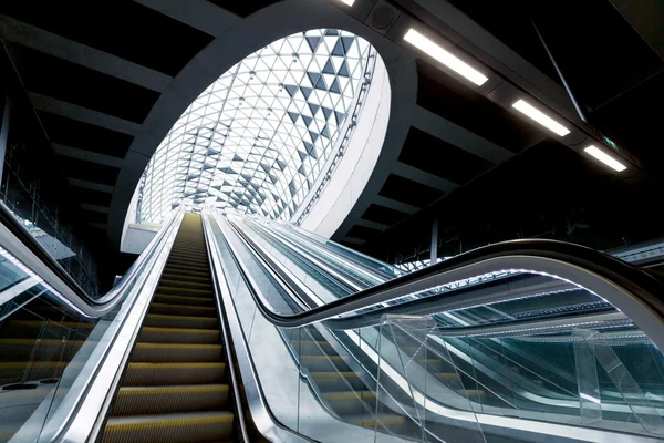 Modernes U-Bahn-Interieur — Stockfoto