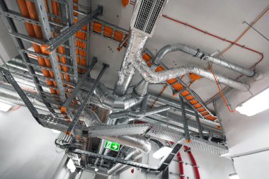 Bina iç borular ile