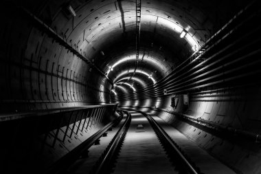 derin metro tüneli