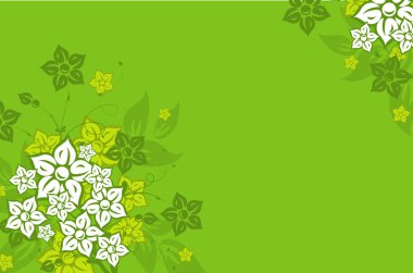 çiçek arka plan, vektör