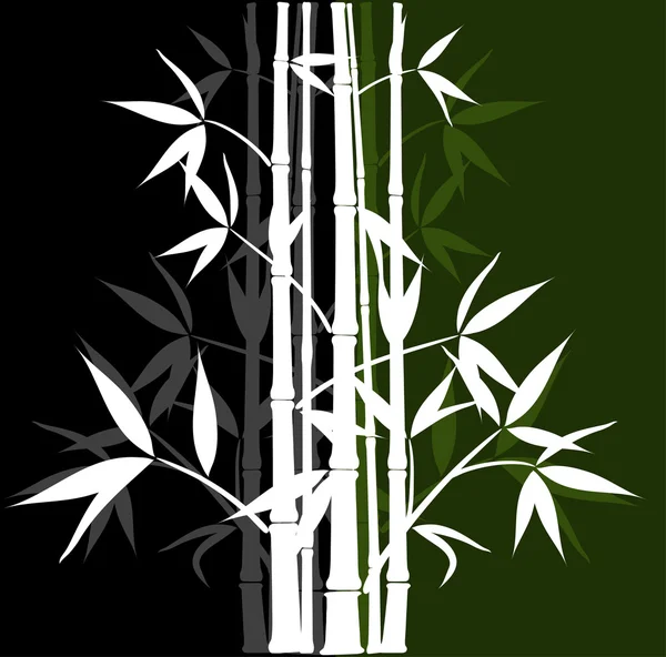 Bambus tło, wektor — Wektor stockowy