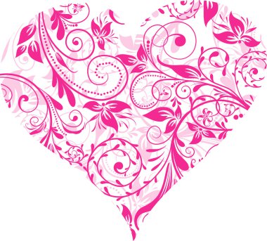 Sevgililer günü, kalp, arka plan, vektör