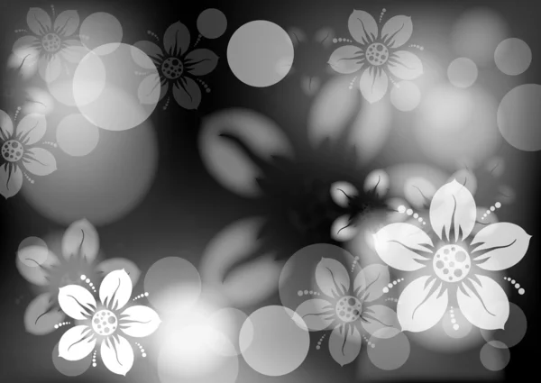 Floral αφηρημένα φόντο — Διανυσματικό Αρχείο