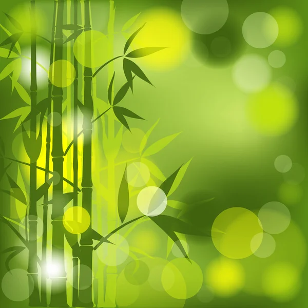 Bamboo abstract background, vector — Stock Vector