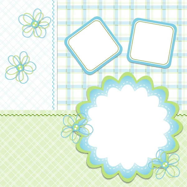 -çocuk için şablon kartları vektör