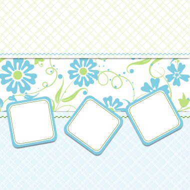 Şablon tebrik kartı, vektör