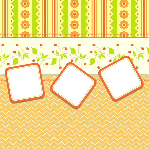 Şablon tebrik kartı, vektör