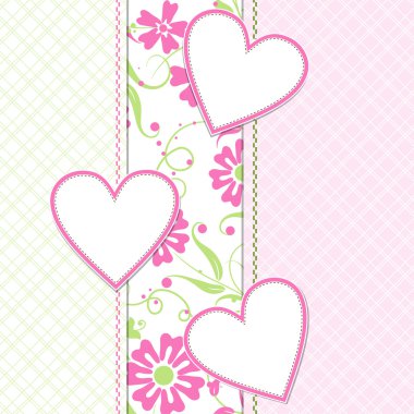 Şablon tebrik kartı, vektör