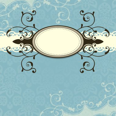 Şablon tebrik kartı, vektör