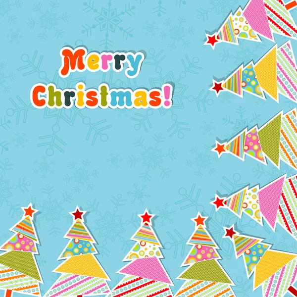 模板圣诞贺卡、 矢量 — 图库矢量图片