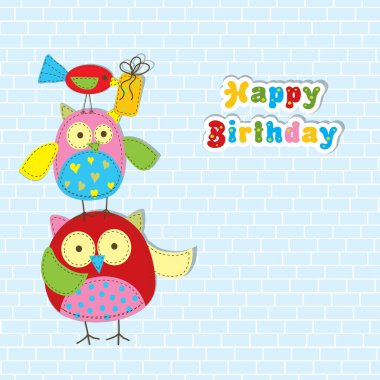 Şablon tebrik kartı, vektör