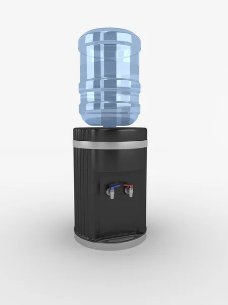 Office su dağıtıcısı. Beyaz arka plan üzerinde izole.