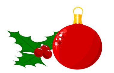 Holly berry ve cam top