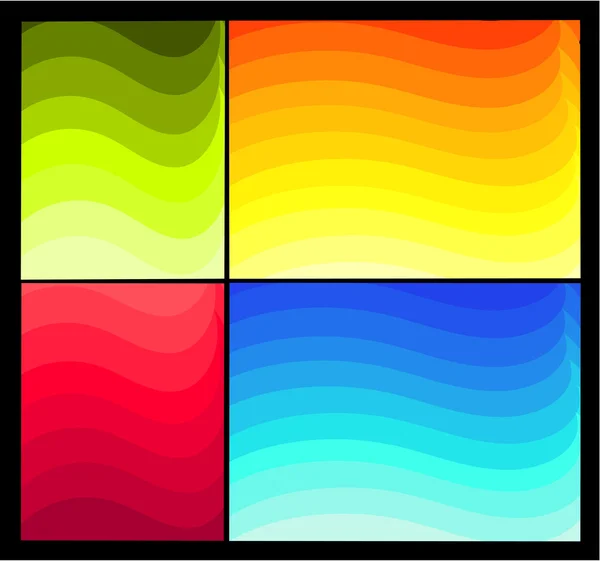 Kleurrijke achtergronden — Stockvector