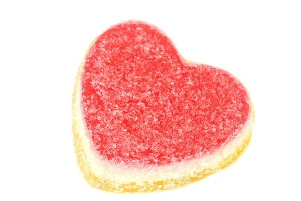 Jelly heart - valentine's day — Stock Photo, Image
