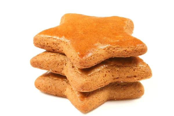 Pepparkakor stjärnor — Stockfoto