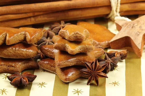 Decoración de pan de jengibre — Foto de Stock