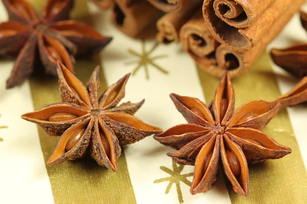 Aniseed with cinnamon — Stock Photo, Image