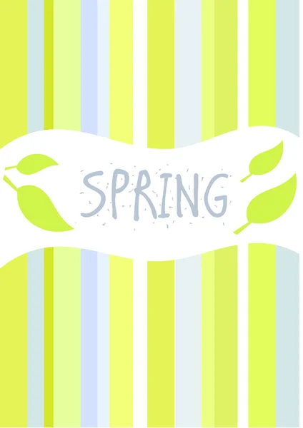 Весна фон — стоковый вектор