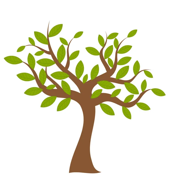 Árbol de primavera — Vector de stock