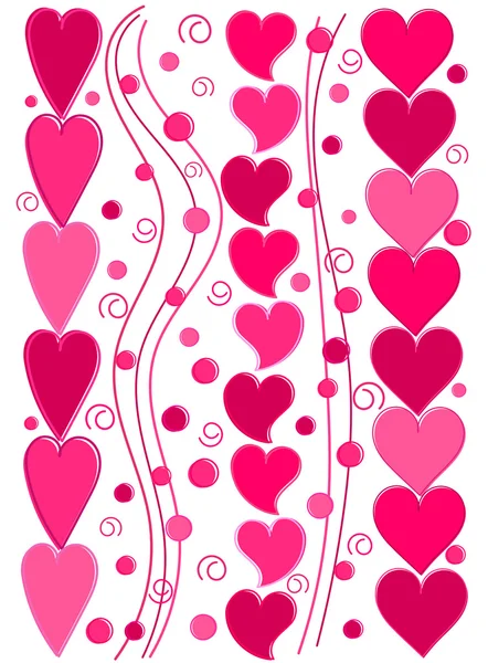 Fondo de San Valentín — Vector de stock