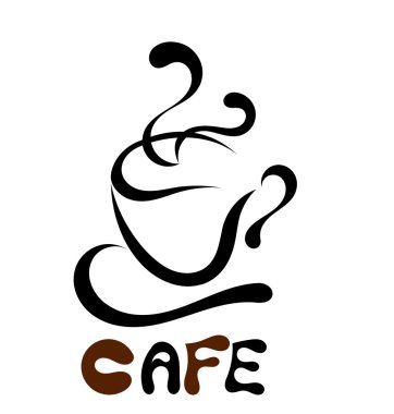 Kahve kupası illüstrasyonu