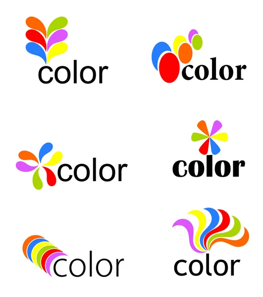 Colorful icons — Stock Vector