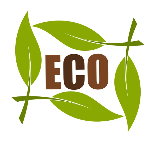 Ecoconcetto — Vettoriale Stock