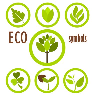 Eko semboller koleksiyonu