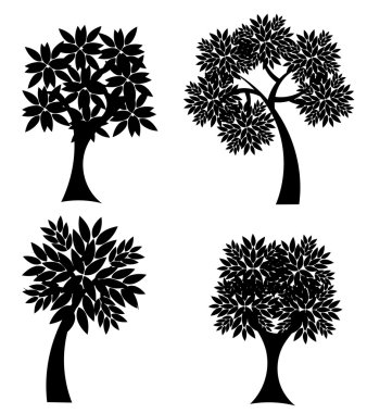 Ağaç Siluetleri