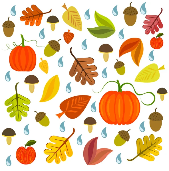 Herbstliche Textur — Stockvektor