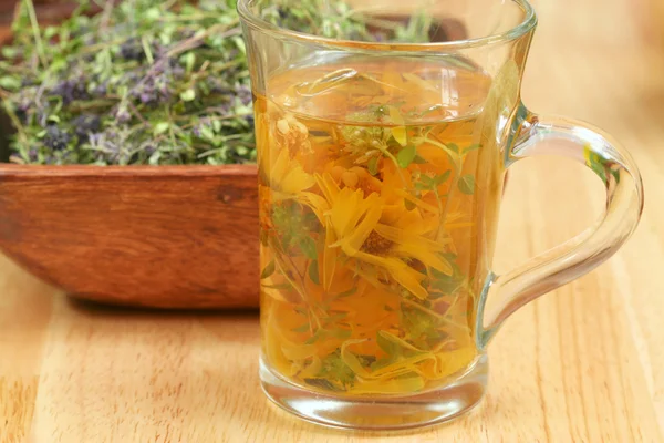 Infused herbs — Stock Photo, Image